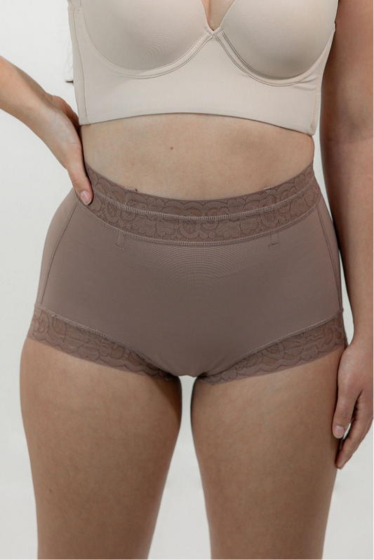 Vicky Short Faja - Brown