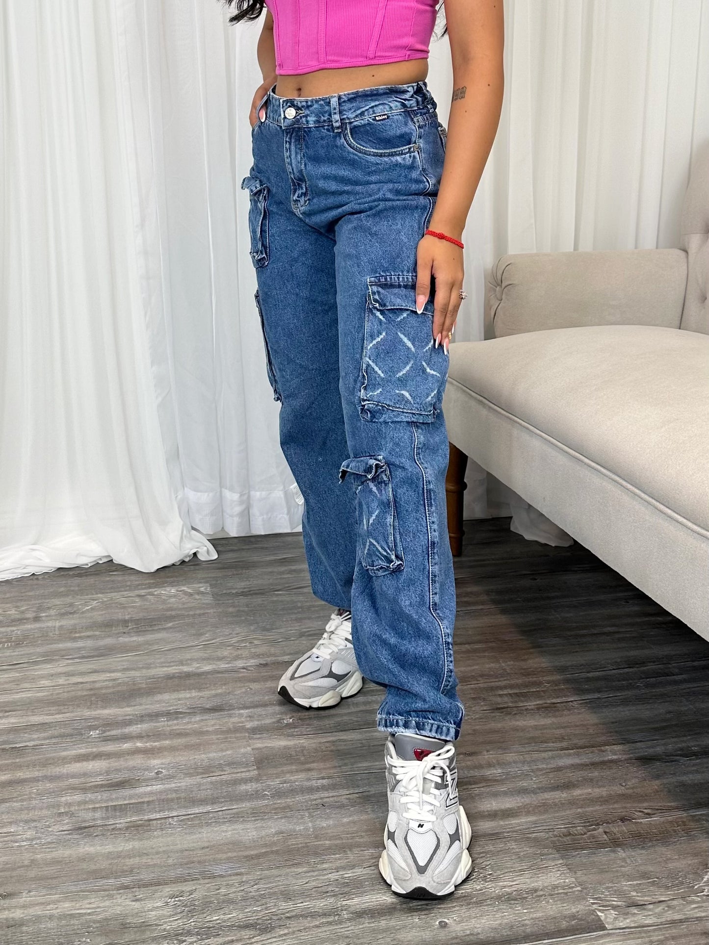 Samantha Cargo Jeans Colombianos